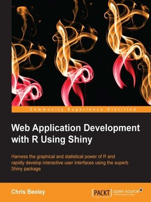 cover image of Web Application with R using Shiny